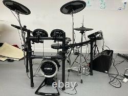 IMMACULATE Yamaha DTX582K Electronic Drum Kit + Double Pedal +Amp + Extra Crash