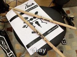 Legacy Electronic DD-505 E- Drum Kit, Stool, Headphones, Drum Sticks, VG Cond
