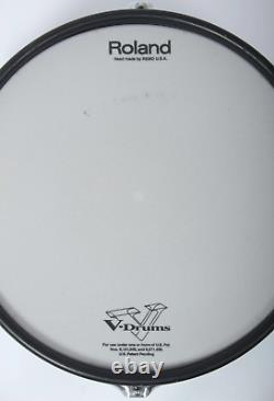 Mesh Drum Pad Roland 12 PD-125BK SNARE Electronic Black Fade Dual Zone Trigger