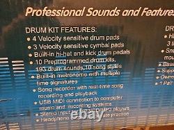 Millenium HD-50 Electronic Drum Set with Cymbals