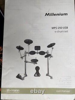 Millenium MPS-250 USB e-drum kit