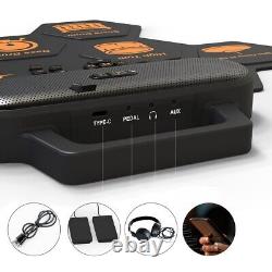 Mini Electronic Drum Set with Built in Speakers Kickstart Your Drumming Journey