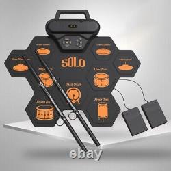 Mini Electronic Drum Set with Built in Speakers Kickstart Your Drumming Journey