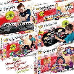 Music Mixer Dj Dance Play Mat Drum Kit Touch Tune Piano Fun Kids Toy Electronic