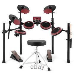 Mustar Electric Drum Set 225 Sounds 15 Drum kits Pedals Sticks Stool USB MIDI