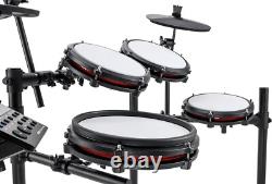 Nitro Max Electric Drum Kit Mesh Pads, Bluetooth, USB MIDI, 440+ Sounds, NEW