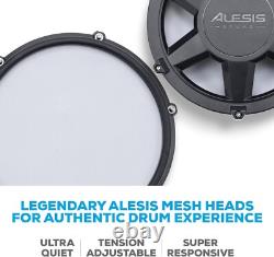 Nitro Max Electric Drum Kit Mesh Pads, Bluetooth, USB MIDI, 440+ Sounds, NEW