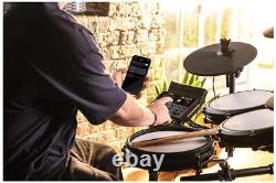 Nitro Max Kit 8 Piece Electronic Drum Kit With Mesh Heads & Bluetooth