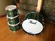 Pearl E Pro Tru Trac 4pc Drum Set Kit Green Glitter Pad Set With Electronic Heads