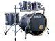 Pork Pie Percussion 22 Maple Drum Kit, Ebony Stain