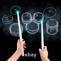 Professional Electronic Virtual Air Drum Drumsticks Pedals Set For Adults Kids