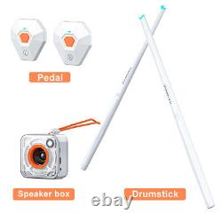 Professional Electronic Virtual Air Drum Drumsticks Pedals Set For Adults Kids