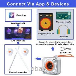 Professional Electronic Virtual Air Drum Drumsticks Pedals Set For Adults Kids