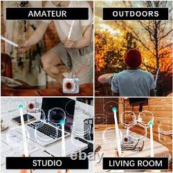 Professional Electronic Virtual Air Drum Drumsticks Pedals Set For Adults Kids