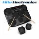 Pyle Electronic Table Top Drum Kit 7 Drum Pads With Touch Sensitivity