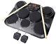 Pyle Pted01 Electronic Table Top Drum Kit, 7 Drum Pads With Touch Sensitivity