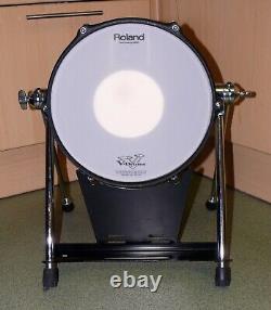 ROLAND KD-120 V DRUMS Bass drum pad electronic mesh kick drum 12 inch in white