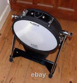 ROLAND KD-120 V DRUMS electronic mesh pad in black fade 12 inch kick unit