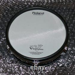 ROLAND PD-105 V DRUMS electronic mesh pad 10 inch in black fade dual zone #2