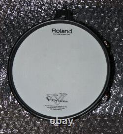 ROLAND PD-105 V DRUMS electronic mesh pad 10 inch in black fade dual zone #2