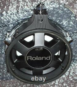 ROLAND PD-105 V DRUMS electronic mesh pad 10 inch in black fade dual zone #2