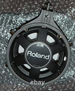 ROLAND PD-105 V DRUMS electronic mesh pad 10 inch in black fade dual zone #2