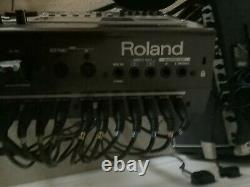 ROLAND TD12 V-DRUMS Electronic Drum Kit Pearl Kick pedal