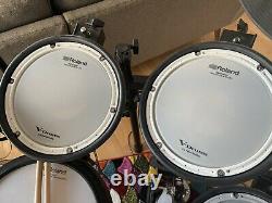 ROLAND TD17 KVX Electronic Drum Kit (Iron Cobra Hi-Hat stand & Throne Included)