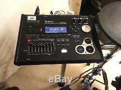 ROLAND TD30KV Electronic / Electric Drum Kit With Extras & Flight Cases