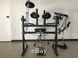 ROLAND TD5 Electronic Drum Kit w Module TAMA Pedal and DW Stool