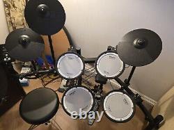 ROLAND TD-1DMK Electronic V-Drum kit with kick, headphones, stool, key & sticks