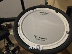 ROLAND TD-1DMK Electronic V-Drum kit with kick, headphones, stool, key & sticks