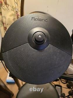 ROLAND TD-1DMK Electronic V-Drum kit with kick, headphones, stool, key & sticks