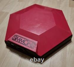 Rare Red Vintage Simmons SDS9 80s Electric Drum Kit With Pedal + Leads VGC