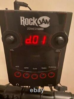 RockJam Mesh Head Digital Drum Kit with 30 Drum Kit Voices Black (DDMESH1000)