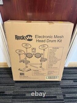 RockJam Mesh Head Digital Drum Kit with 30 Drum Kit Voices. FREE FAST SHIPPING