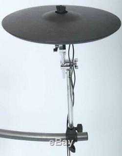 Roland CY15R Electronic 3 Zone Ride Cymbal Trigger Pad + Boom Arm, Clamp & Leads