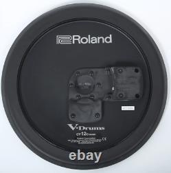 Roland CY-12C 12 Latest Model Black Electronic Dual Trigger/Zone Crash Cymbal 2