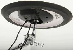 Roland CY-12R/C 12 Electronic 3 Zone Ride/Crash Cymbal + BOOM & CLAMP & LEADS