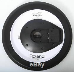Roland CY-12R/C Electronic 3 Zone Ride/Crash Cymbal Trigger Pad For TD Drum Kit