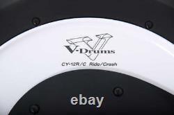 Roland CY-12R/C Ride Crash Cymbal 12 Electronic 3 Zone + BOOM, CLAMP & LEADS