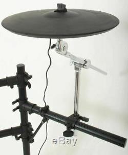 Roland CY-14C 14 Electronic Dual Trigger Crash Cymbal + Boom Arm + Clamp + Lead