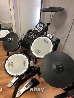 Roland Drum Kit With Mesh Pads And Plenty Of Extras