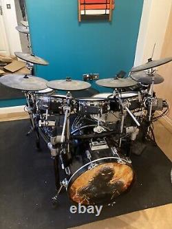 Roland Electronic Drum Kit Professional Setup With Extras and Alesis I/O