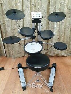 Roland HD-1 Electronic V Drum Lite Kit, excellent condition, with stool