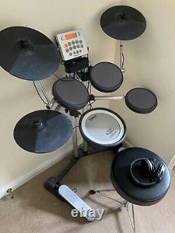 Roland HD-3 V-drums Lite Electronic Drum Set, Stagg Headphones, Mapex Stool