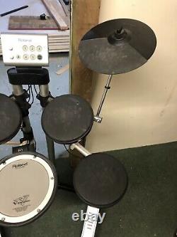 Roland Hd-1 Electric Electronic Digital Drum Kit Set Full Set Up