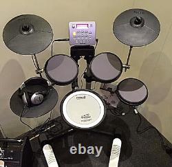 Roland Hd-3 Drum Kit @spare Parts @ Snare Kick Ride Tom Clamp Module Loom Cymbal
