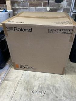 Roland KD200 MS Electronic Kick Drum 20 x 16 Incl. Drum Case