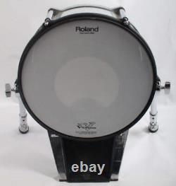 Roland KD-140-SV Bass Drum 14 Silver Electronic Kick Trigger Pad